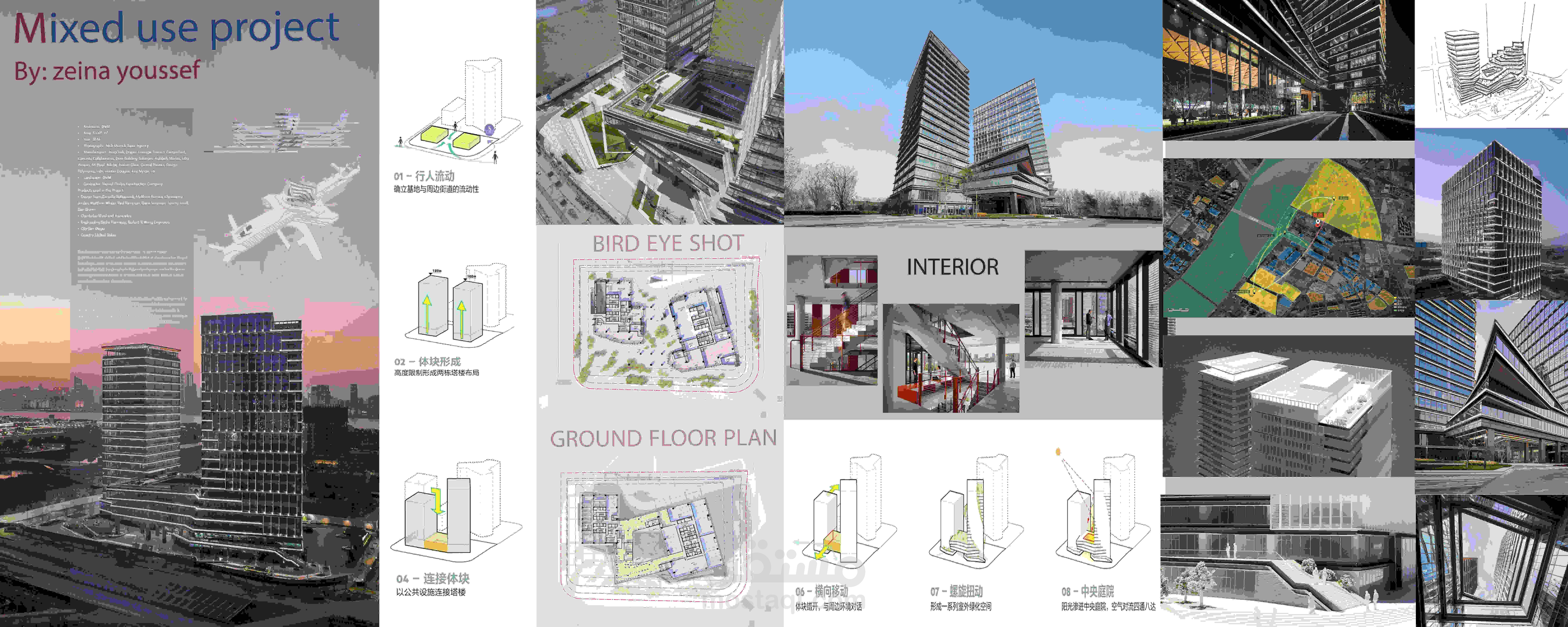 Architectural presentation board