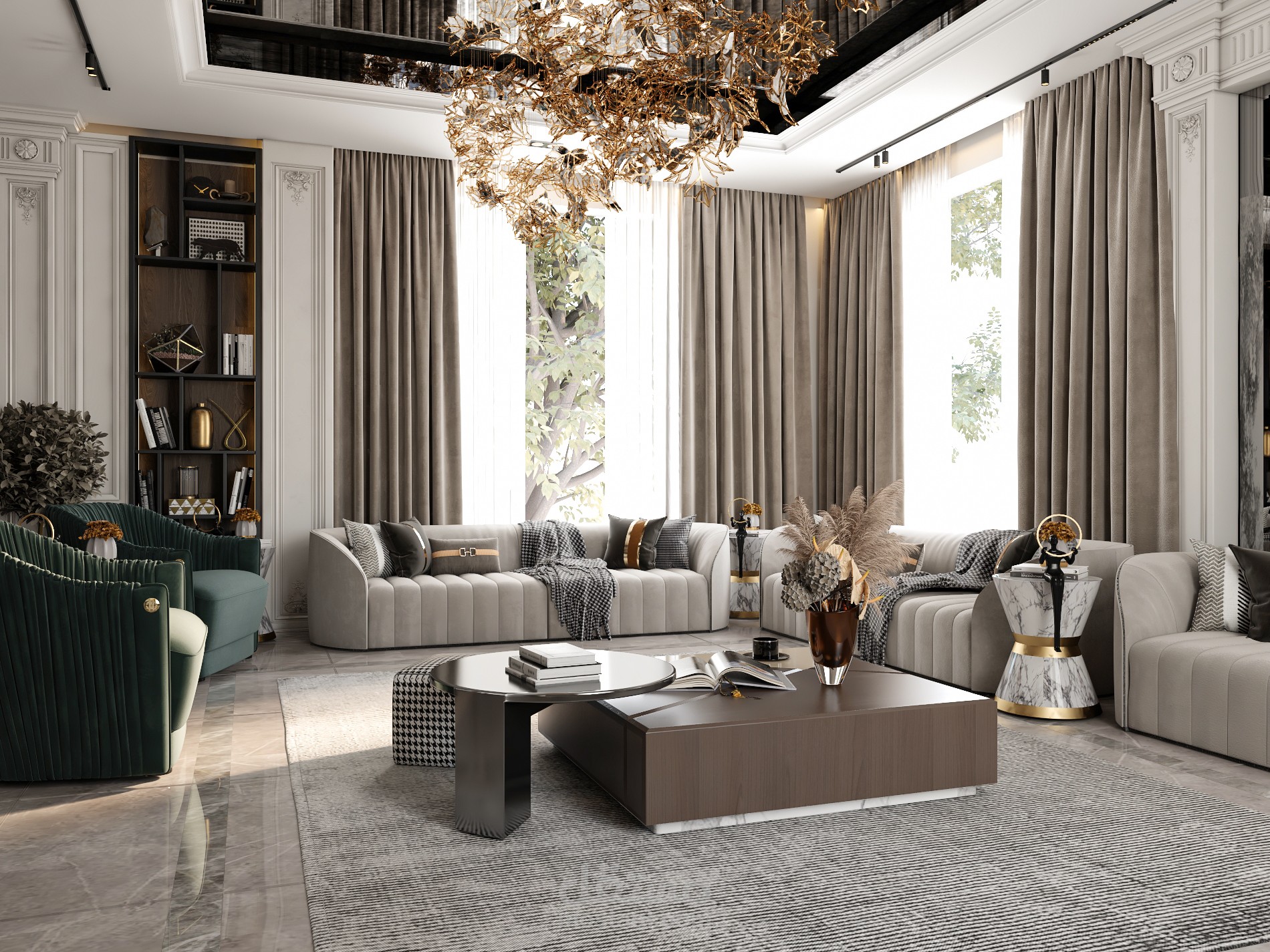 تصميم مجلس رجال