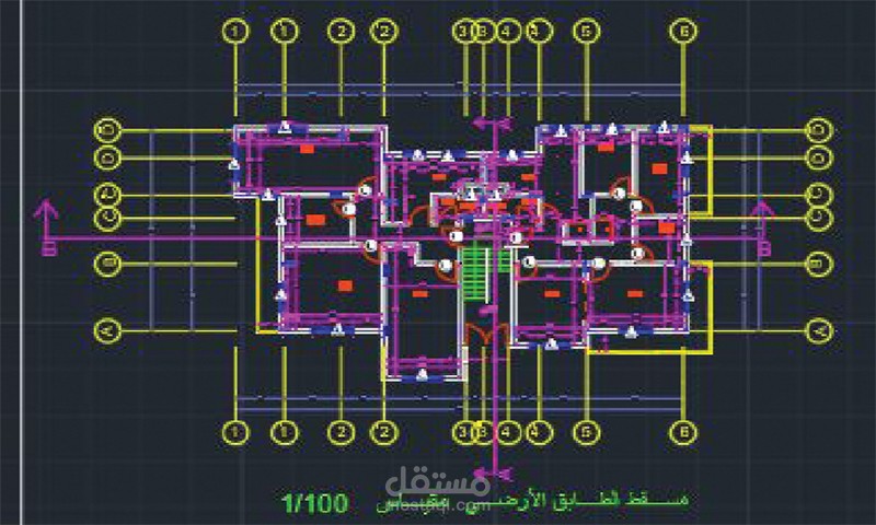 تصميم مخططات معمارية