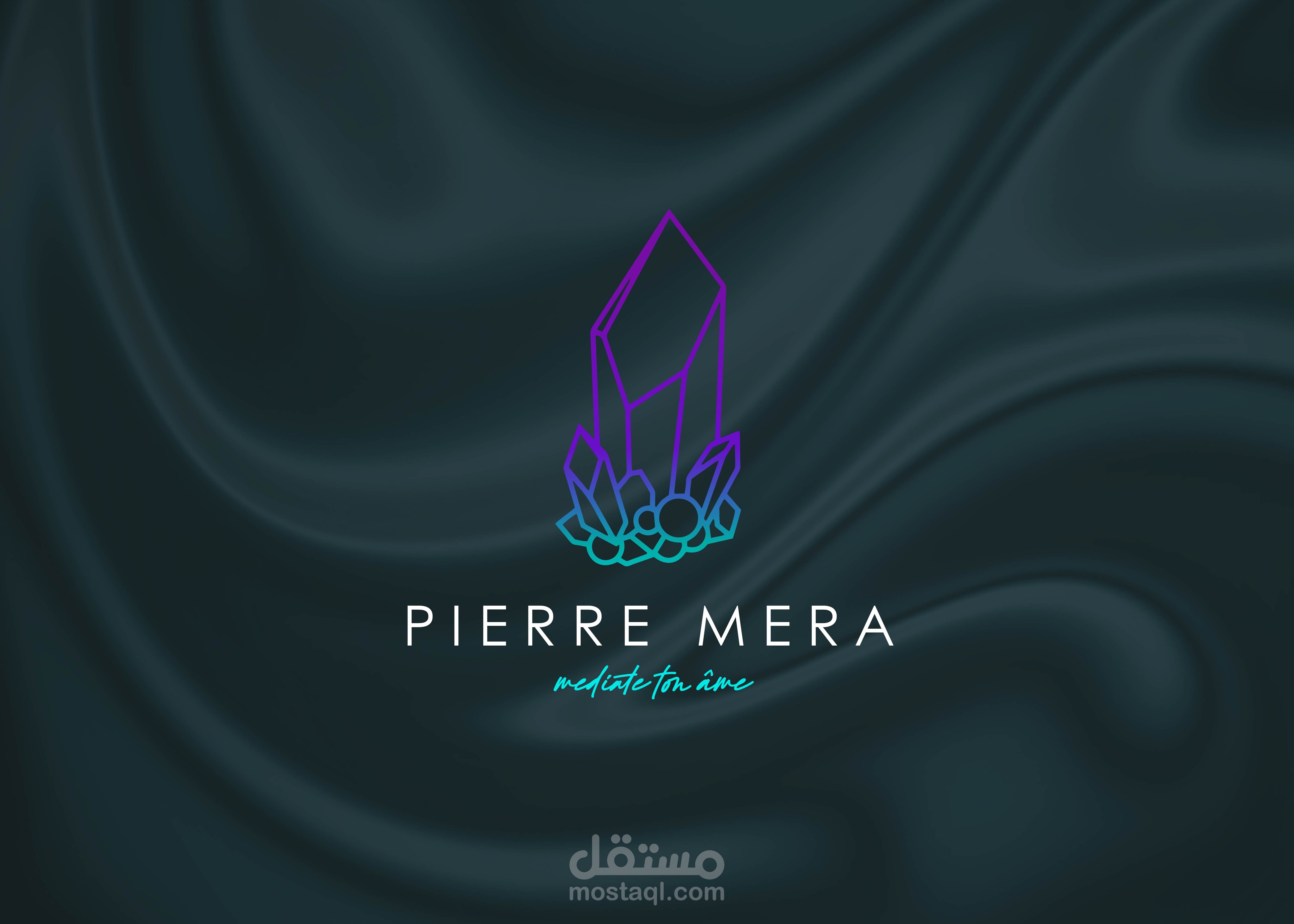 تصميم لوغو و هوية بصرية لPIERRE MERA