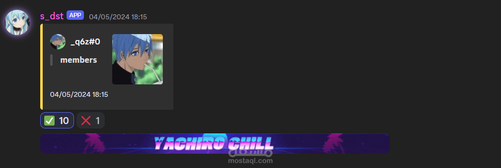 Discord Bot Suggestion