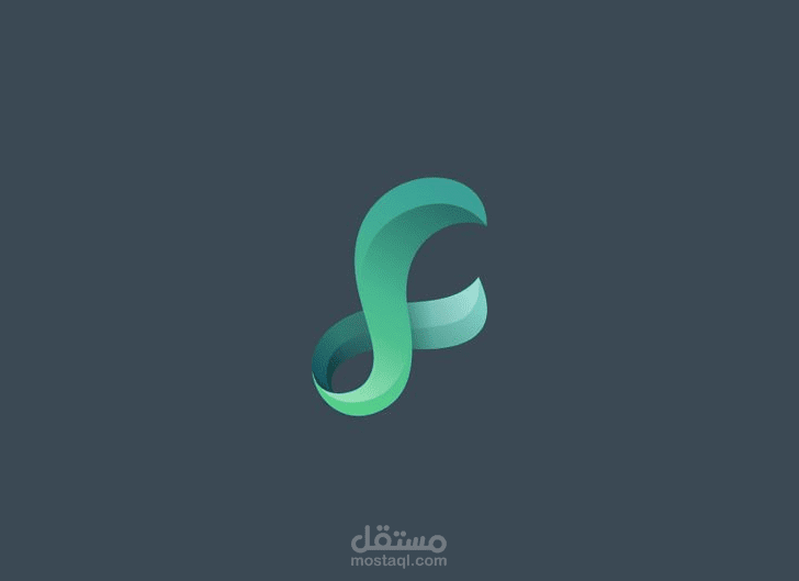 انشاء لوغو خاص عبارة عن  حرف 8