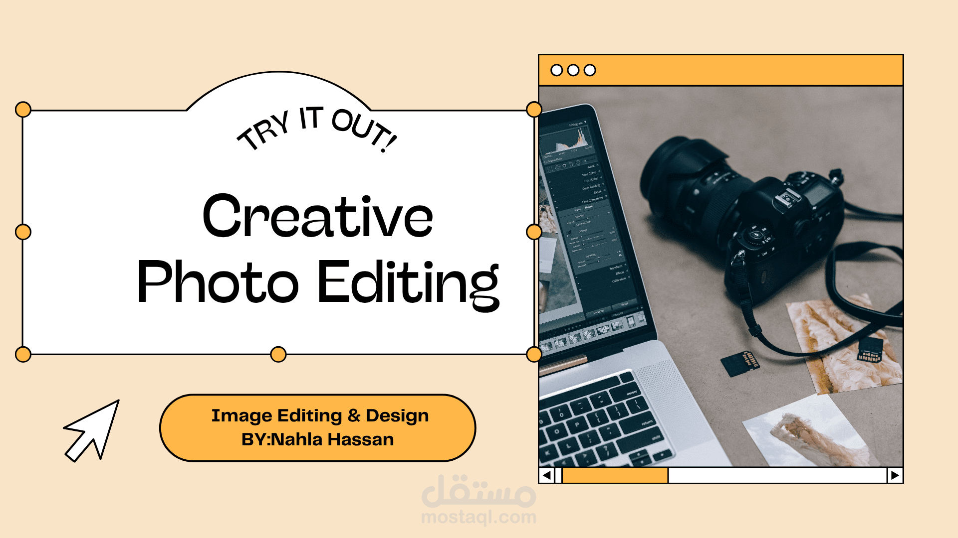 Image Editing & Designتعديل وتصميم الصور باحترافية