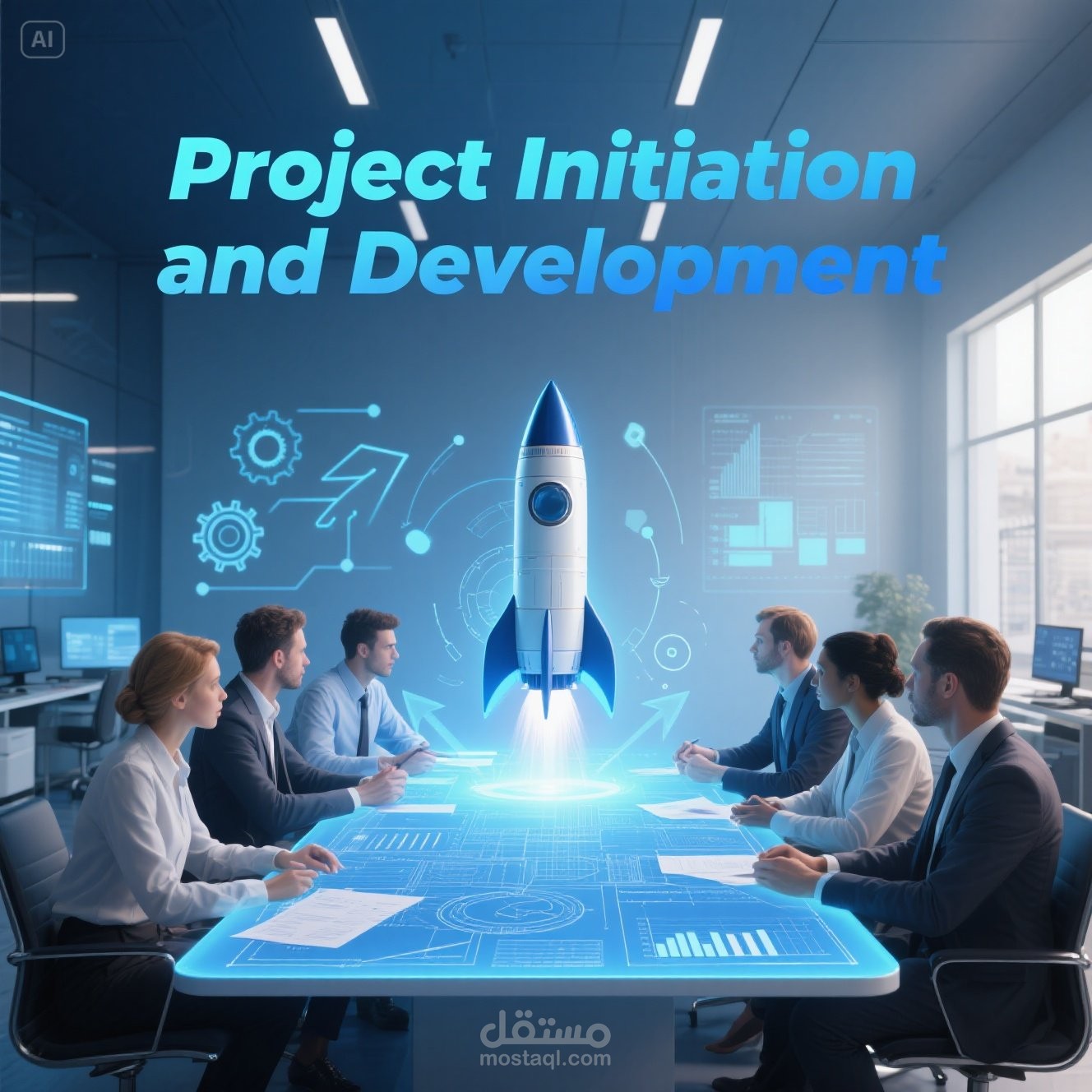 تأسيس وتطوير المشاريع