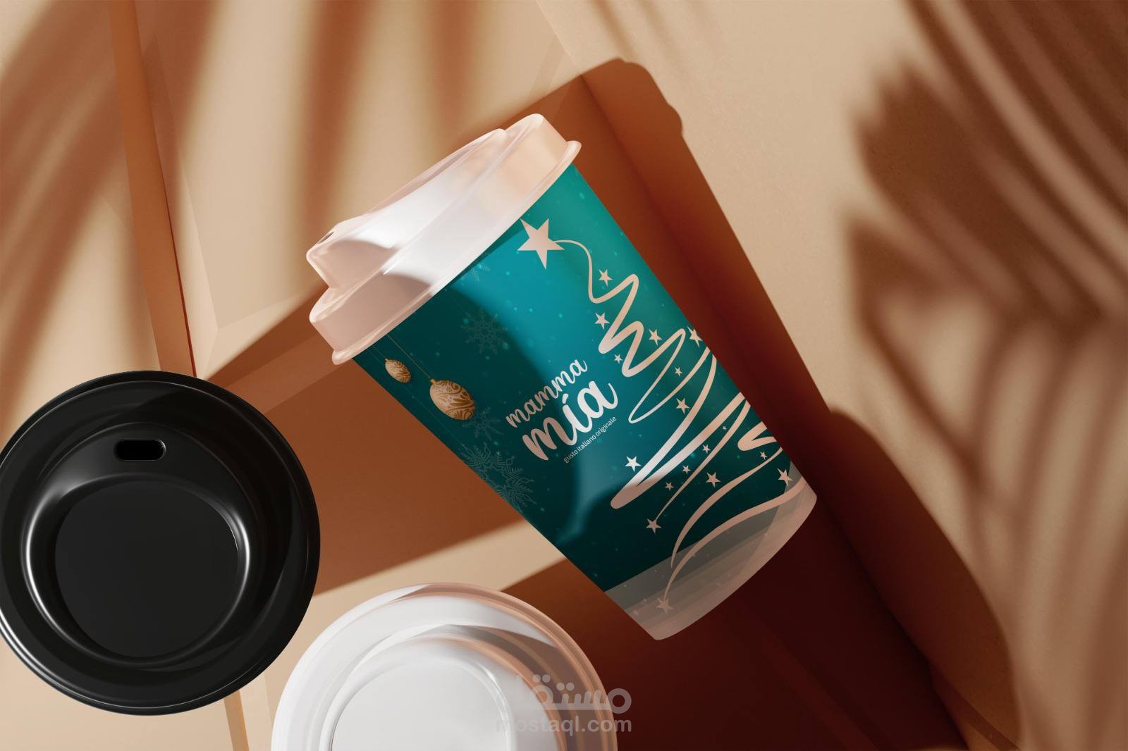 Christmas paper cup