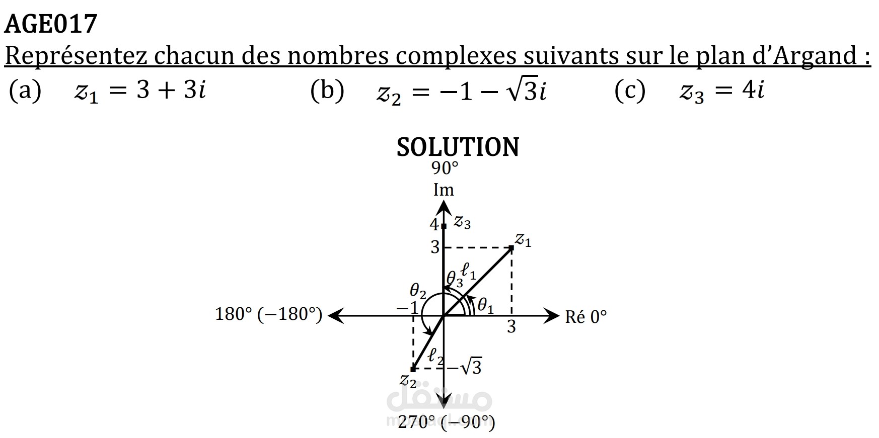 Algebra/Algèbre/جبر