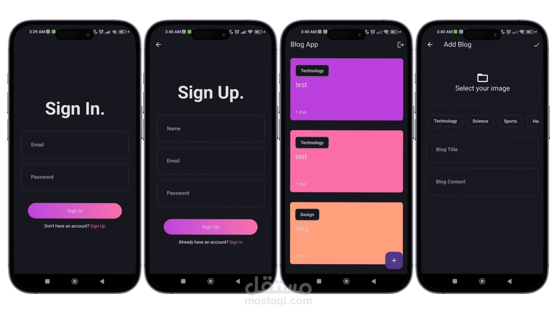 Blog App