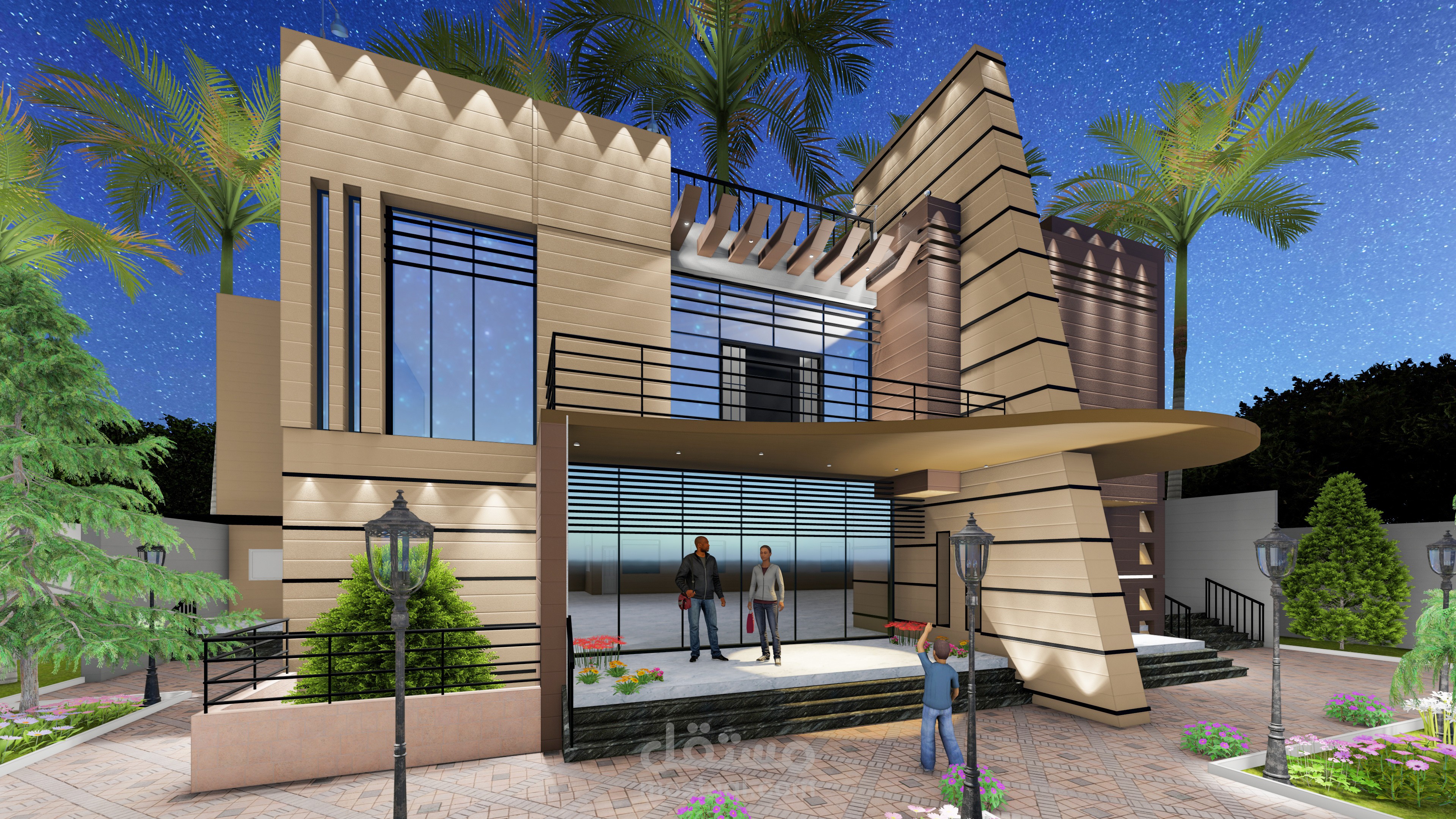 تصميم فيلا