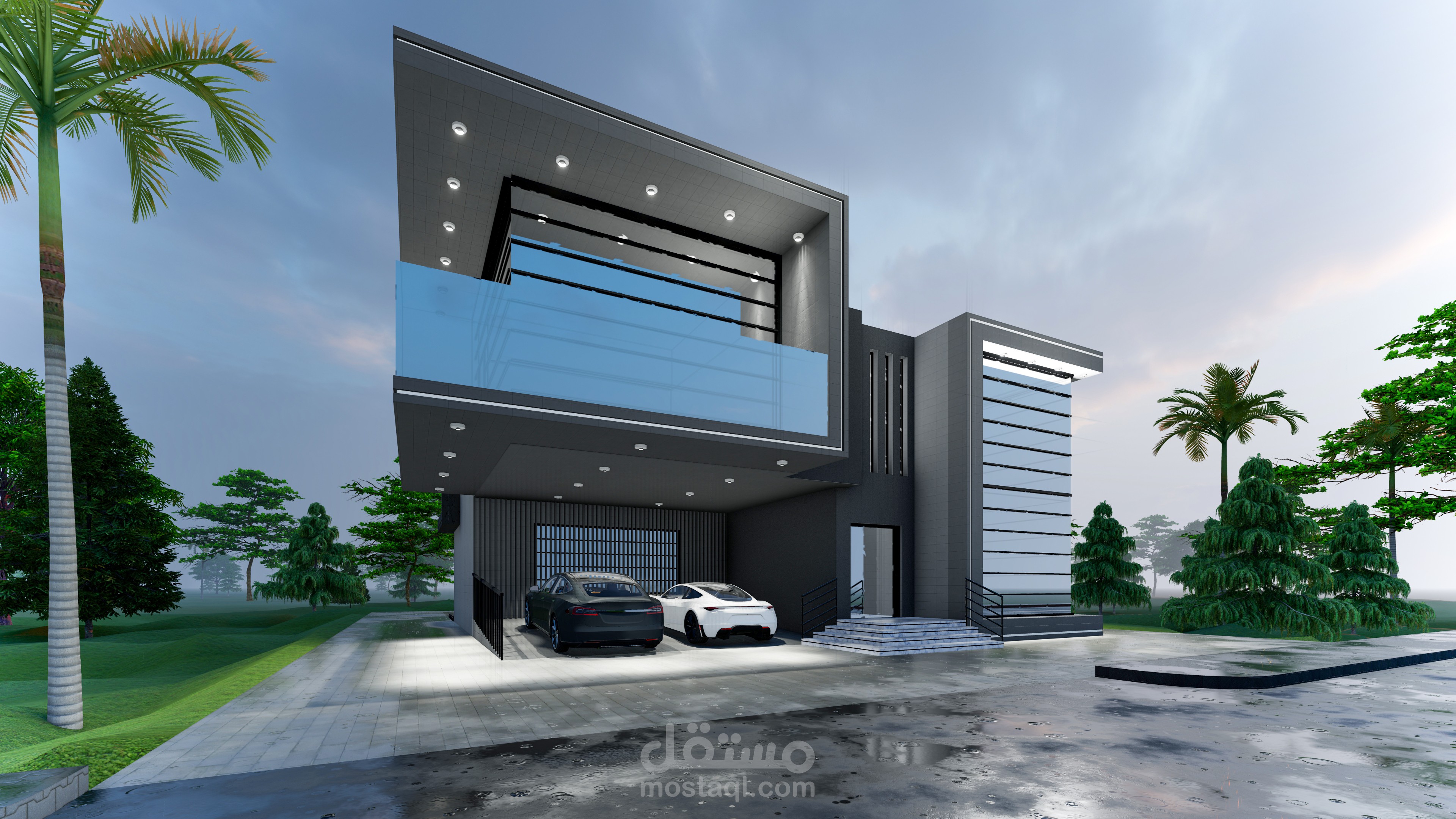 تصميم مودرن منزل