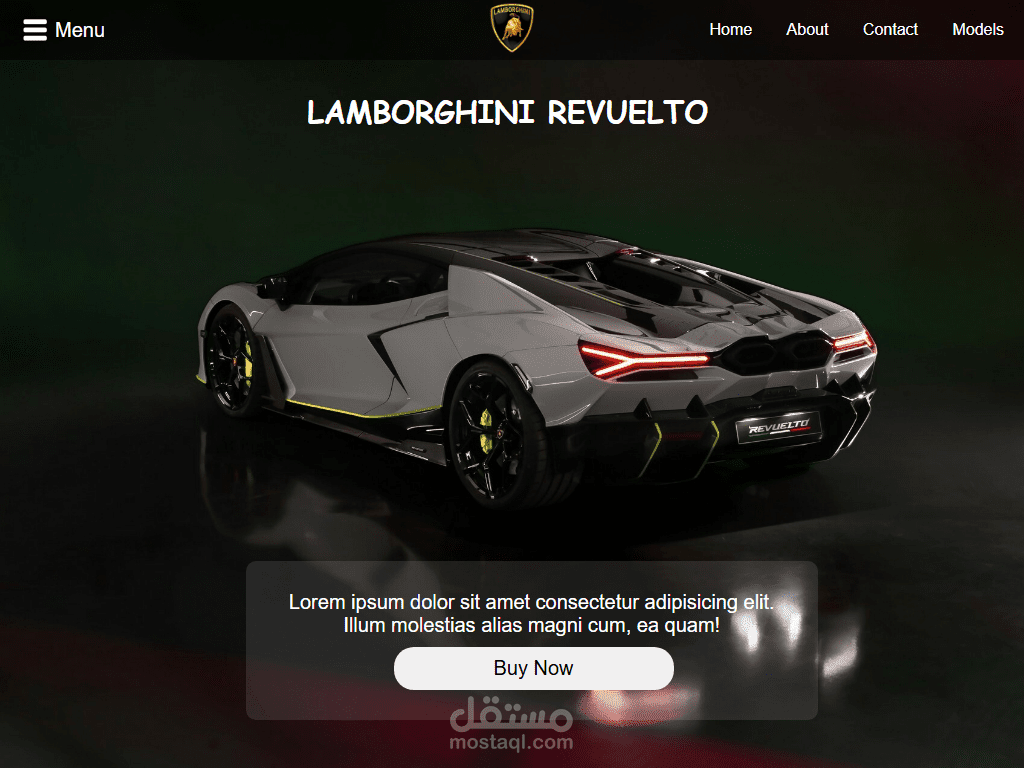 Welcome pages