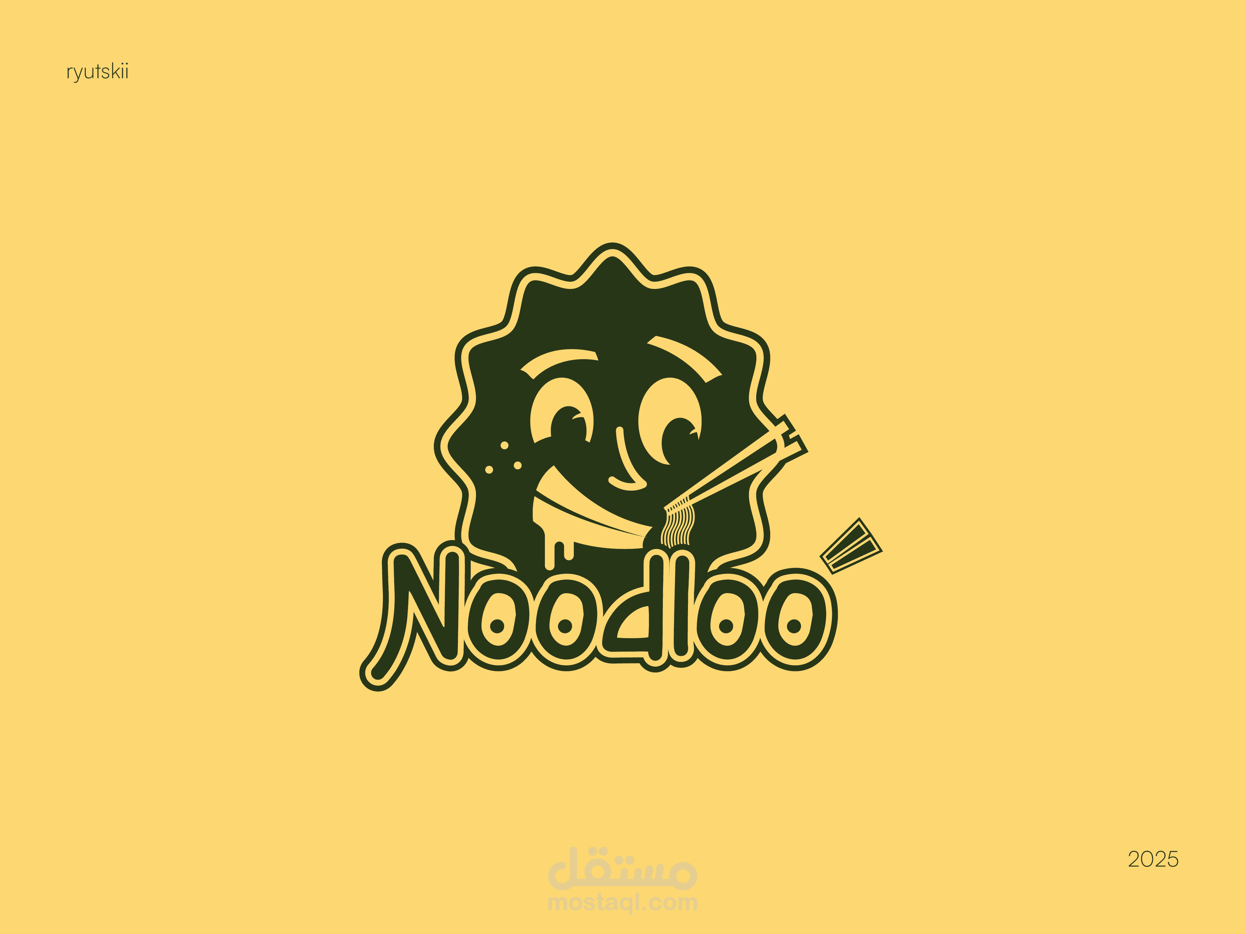 Noodloo logo design