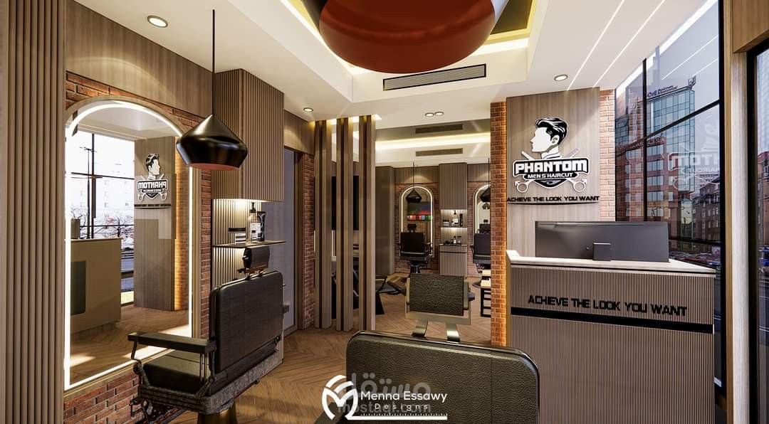 صالون عناية وتجميل رجالي