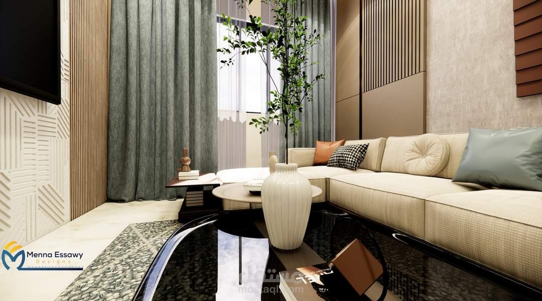 تصميم غرفة معيشة