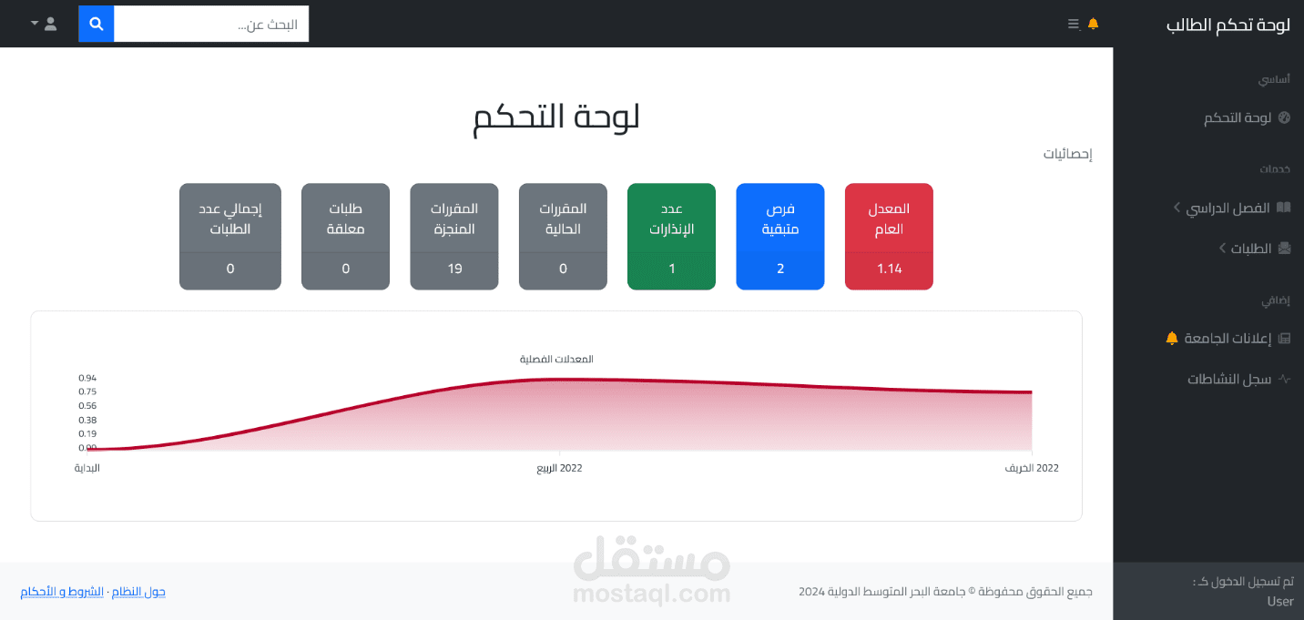نظام الدراسة والامتحانات الإلكتروني