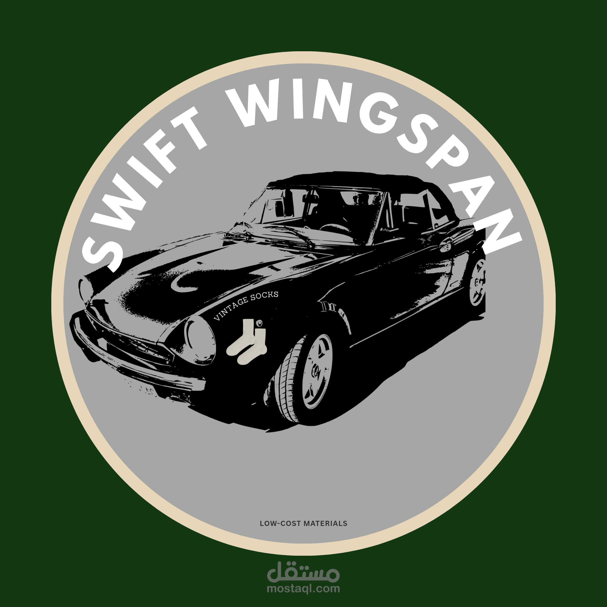 Swift wingspan vintage logo