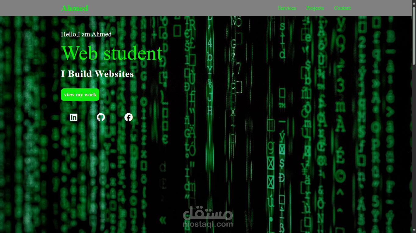 My Firest website
