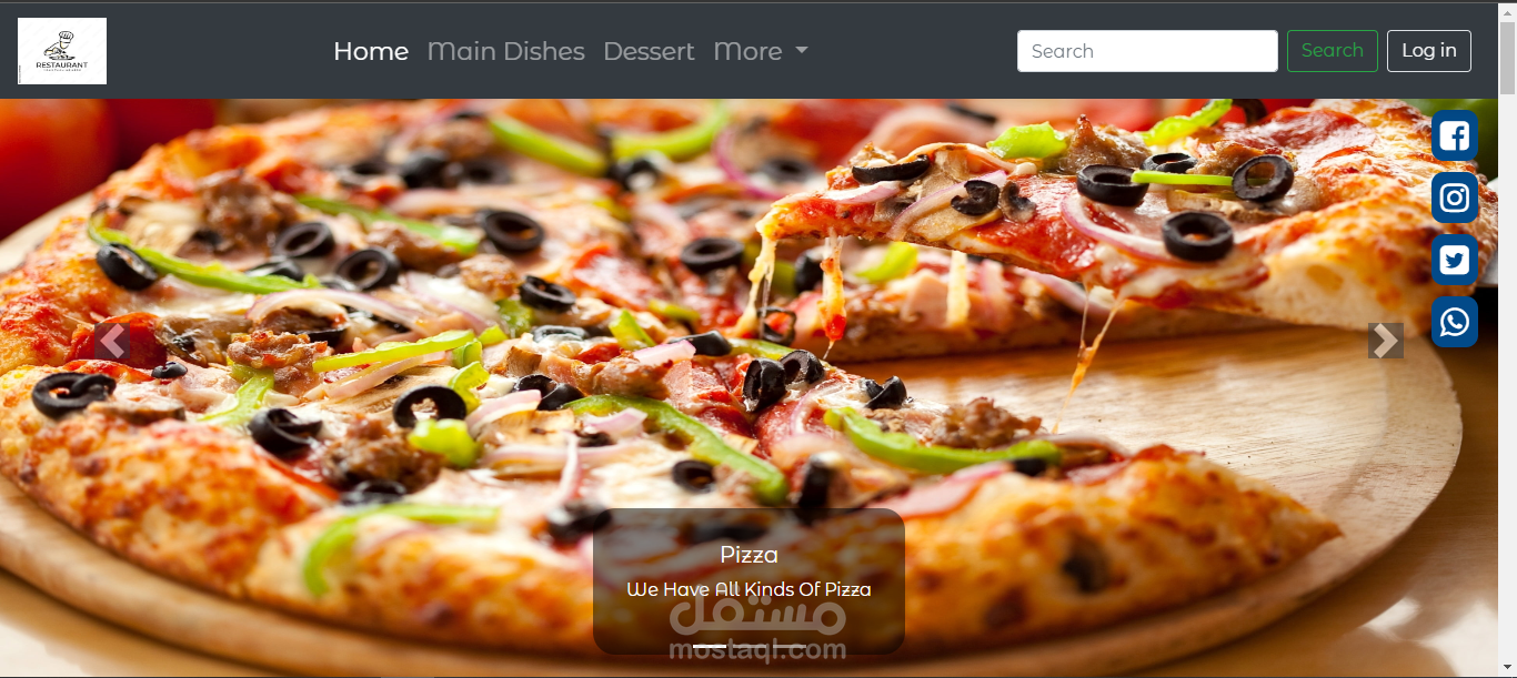 Restaurant Website Project