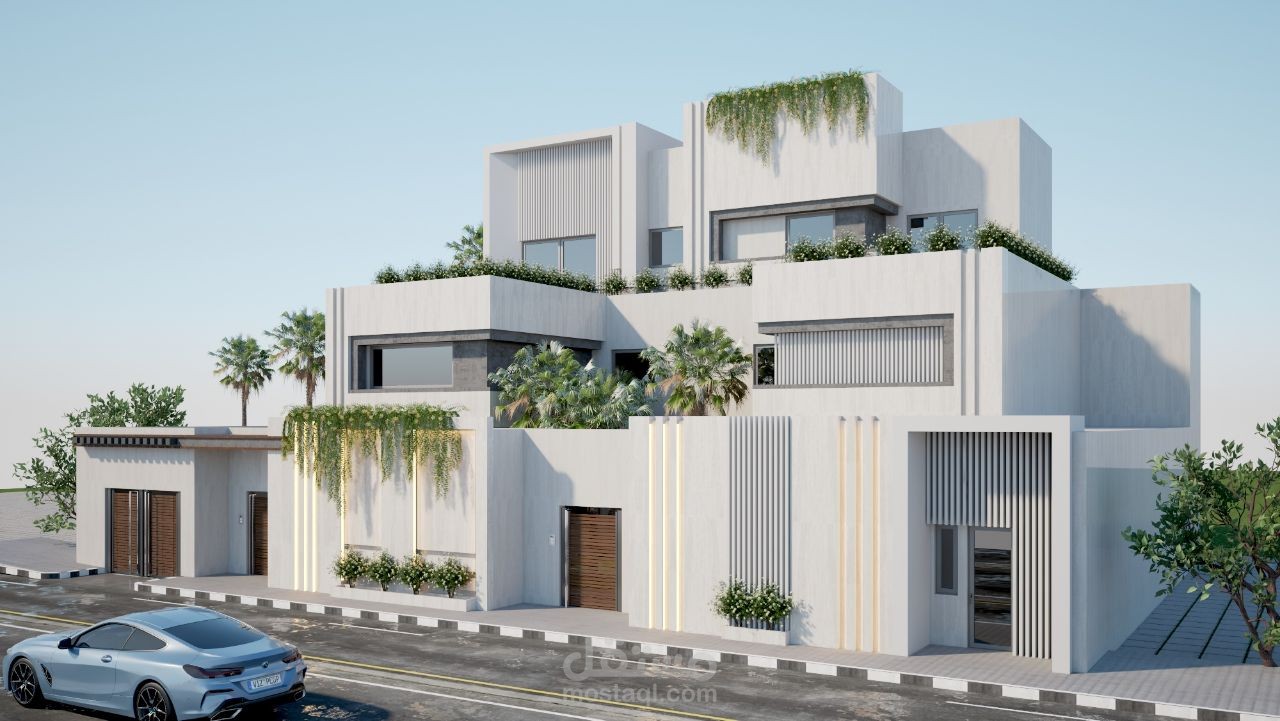 واجهة فيلا في مدينة الرياض