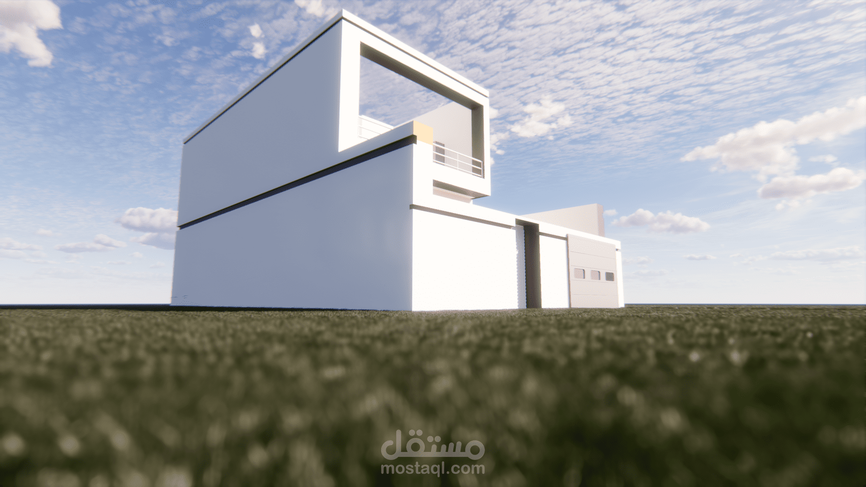 تصميم خارجي لمنزل