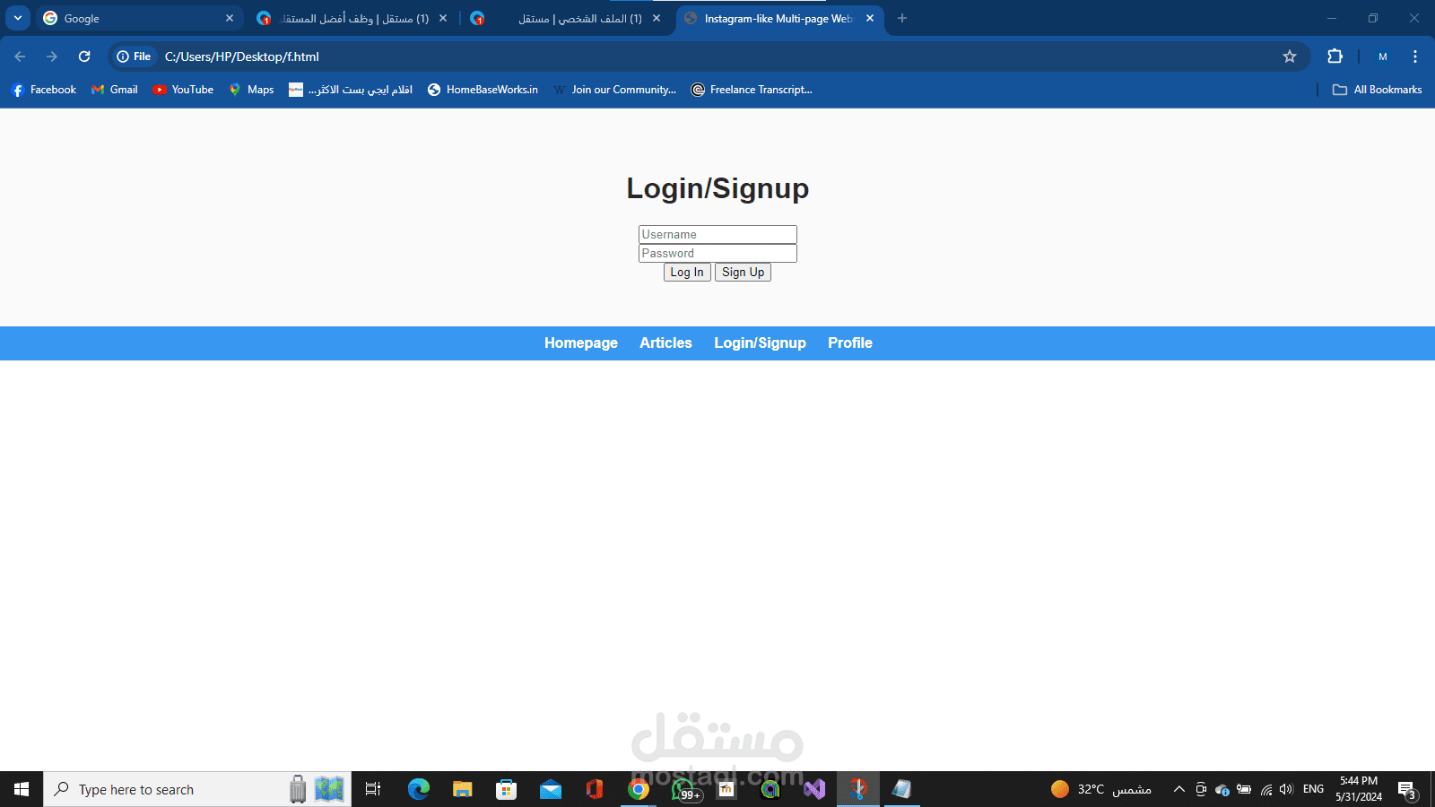 website