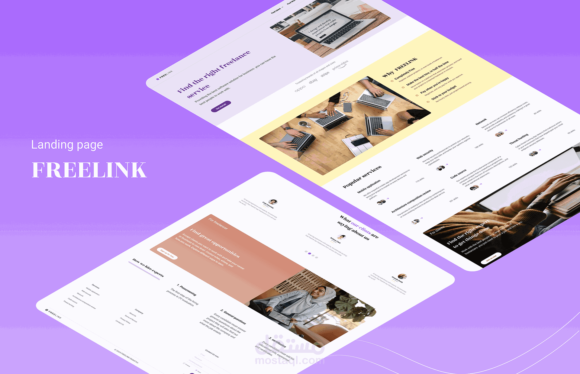 Landing Page Design