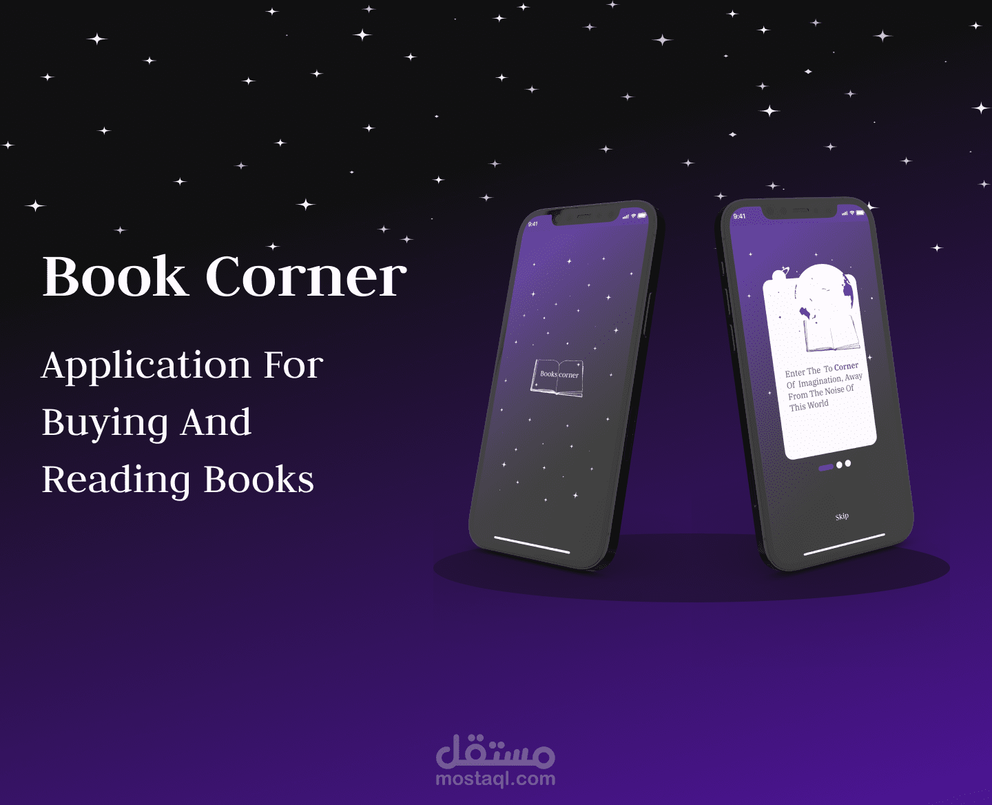 ui ux App for selling and reading books