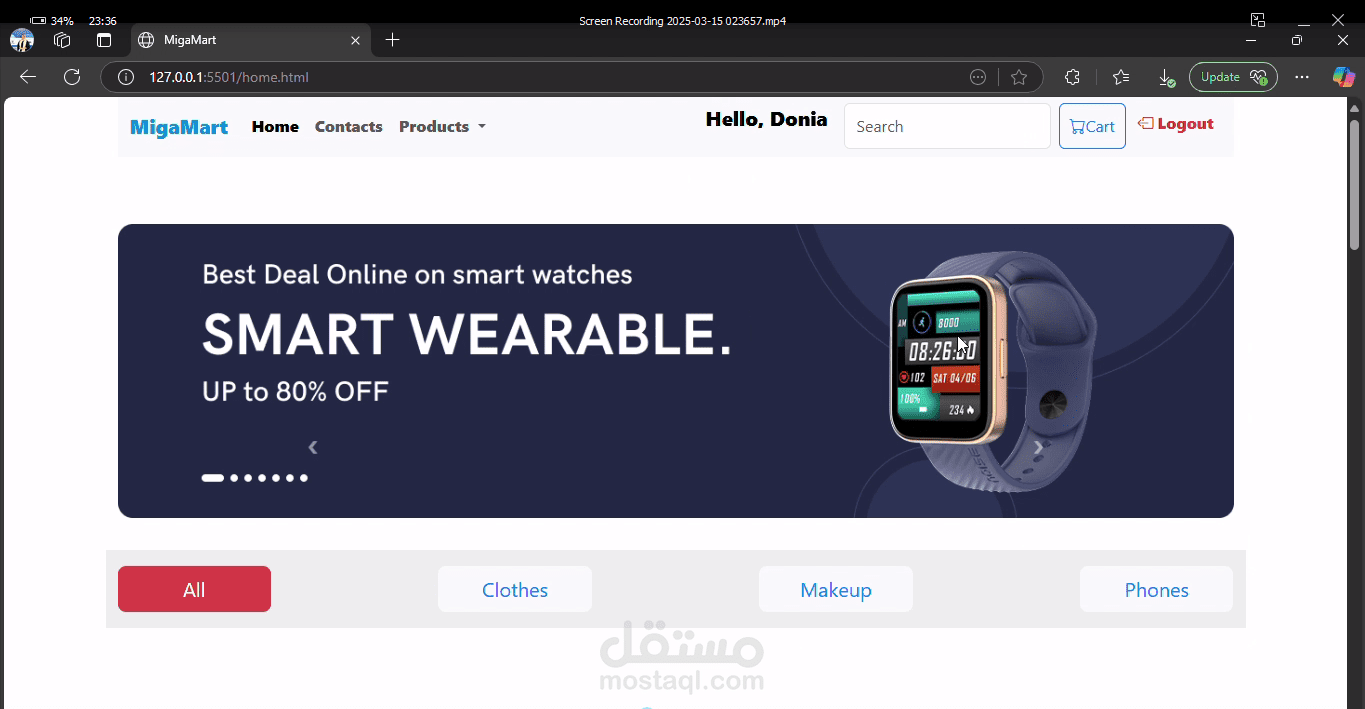 E-Commerce Project