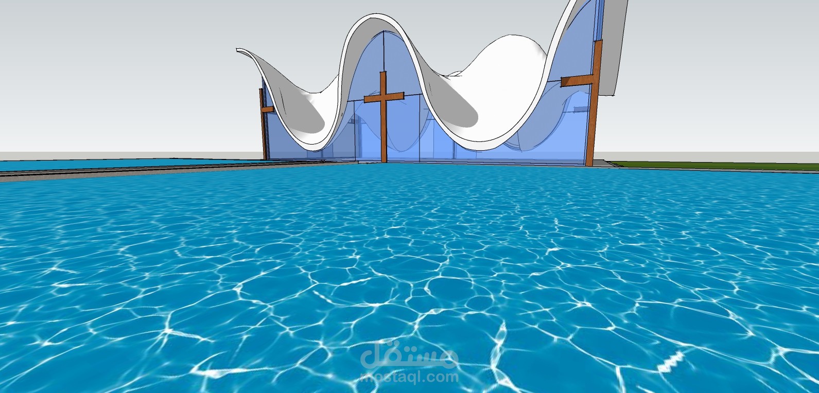 موديلنج لكنيسه Bosjes Chapel