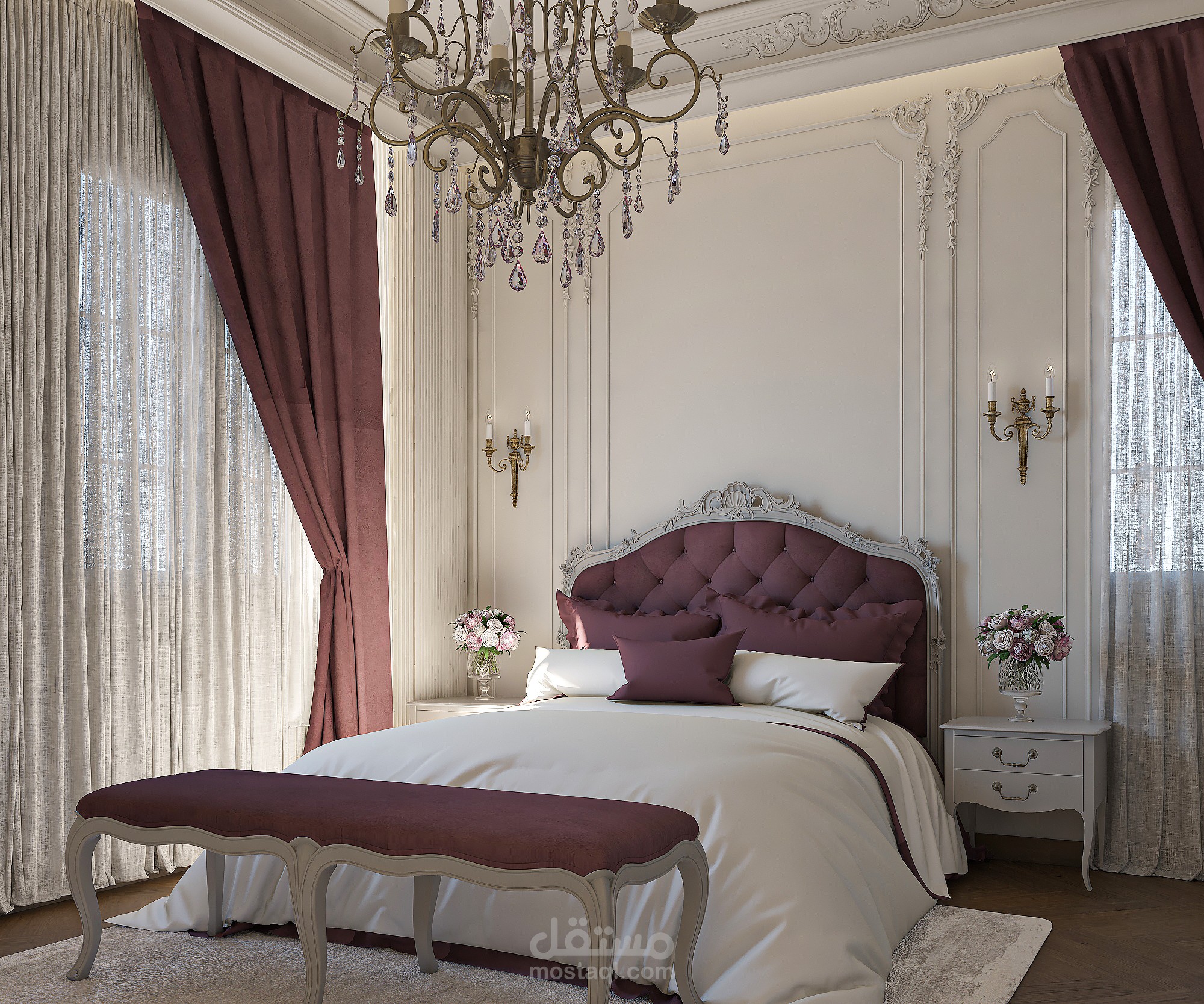 classic bedroom