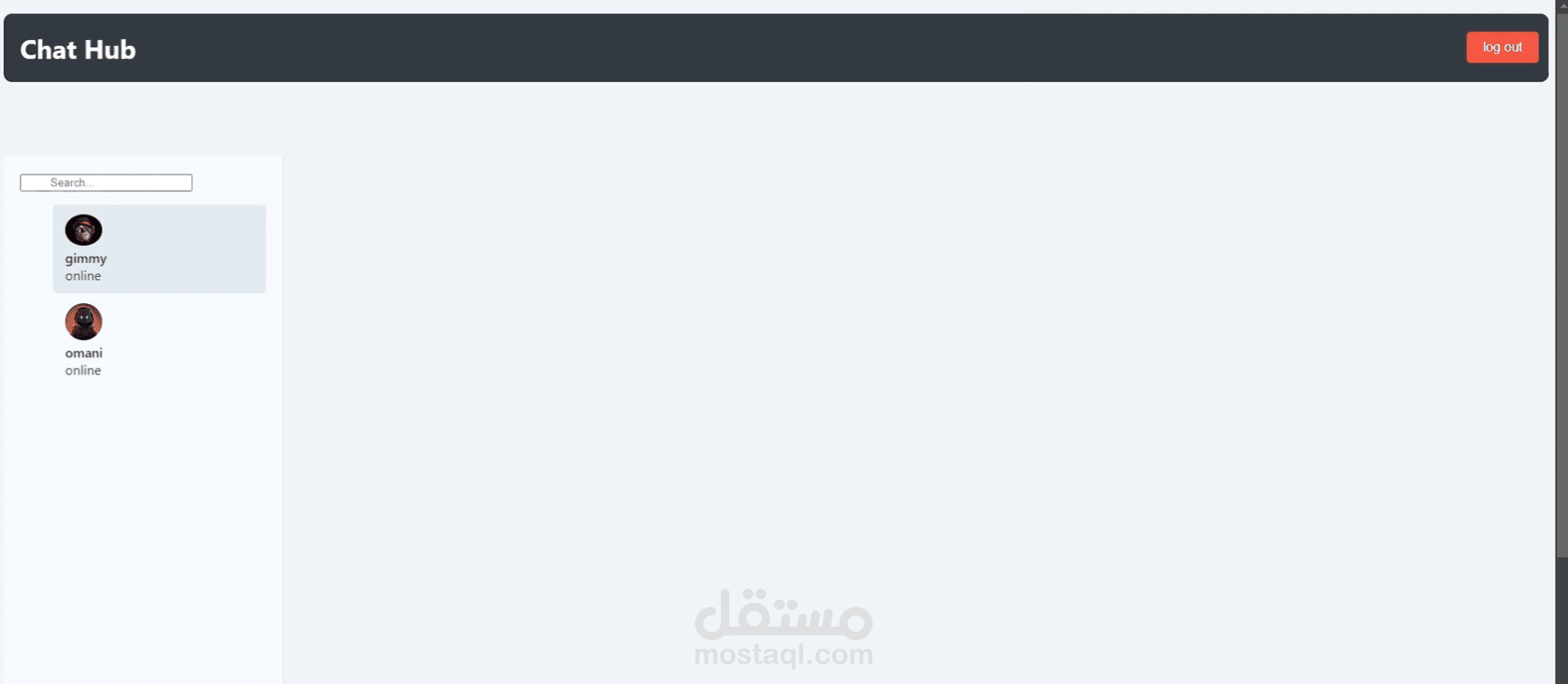 نظام دردشة لحظية باستخدام ASP.NET Core وSignalR