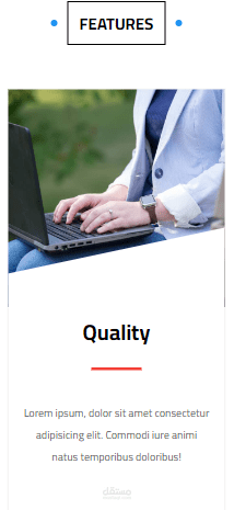 صفحة هبوط باستخدام Sass