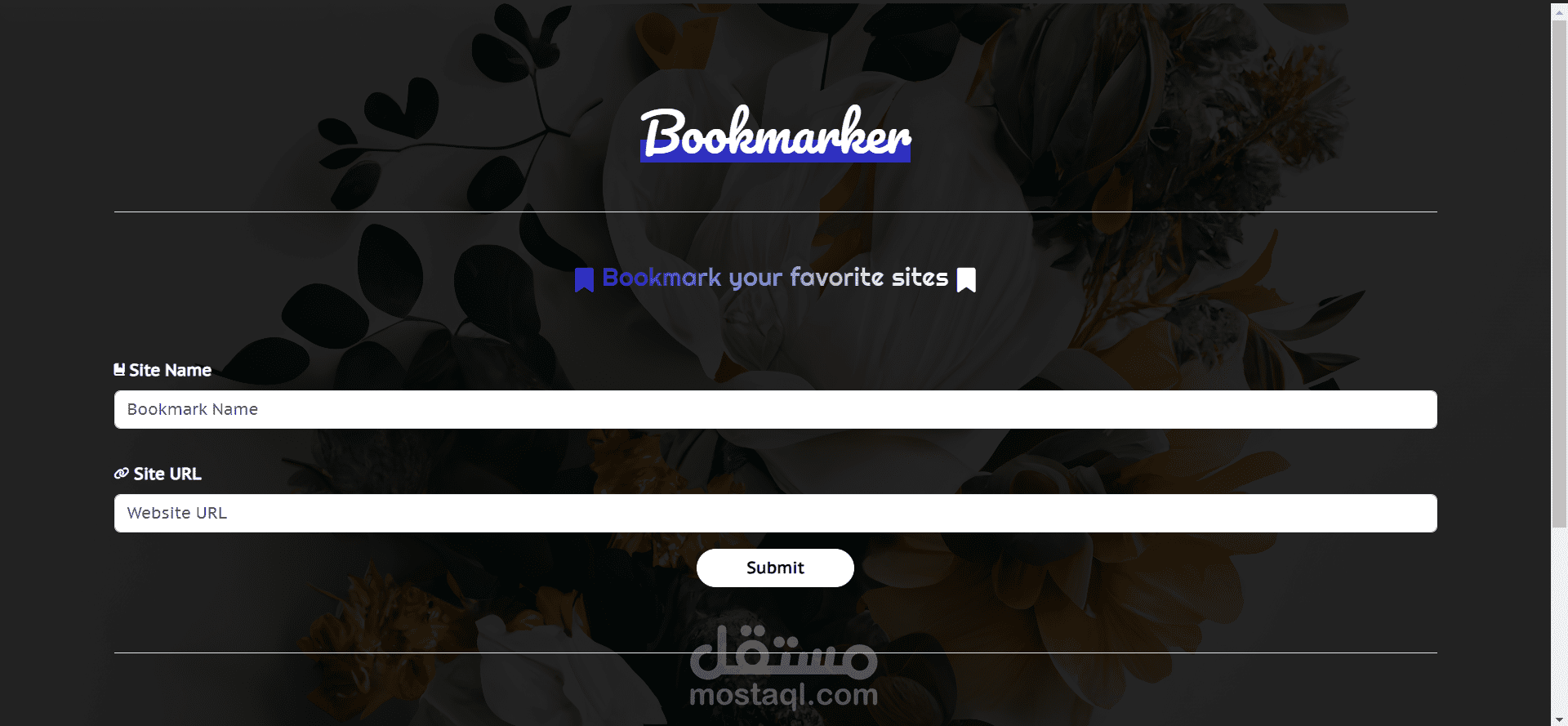 CRUD System Using Javascript