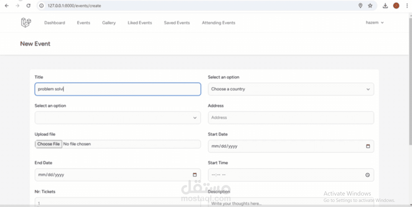 Event Management System