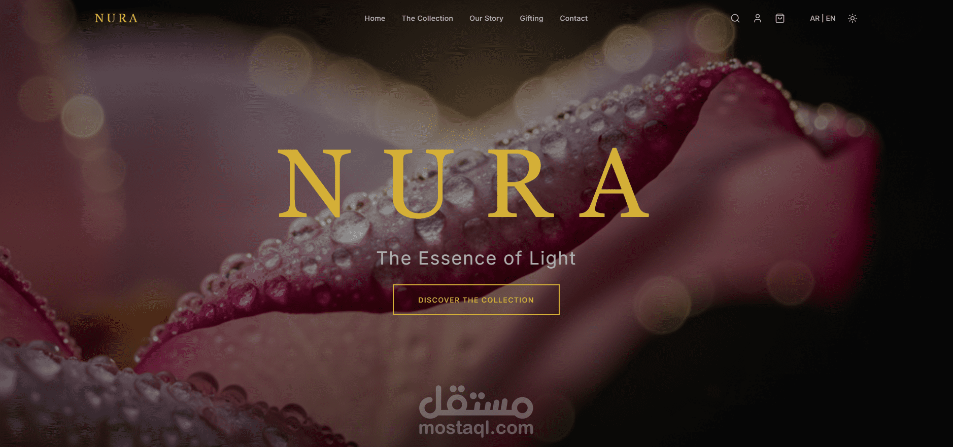 Design and Development of a Luxury Bilingual E-commerce Store for a Modern Brand