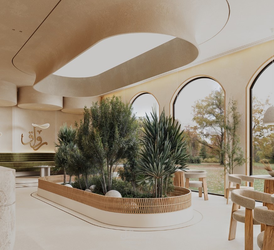 تصميم مقهى عصري