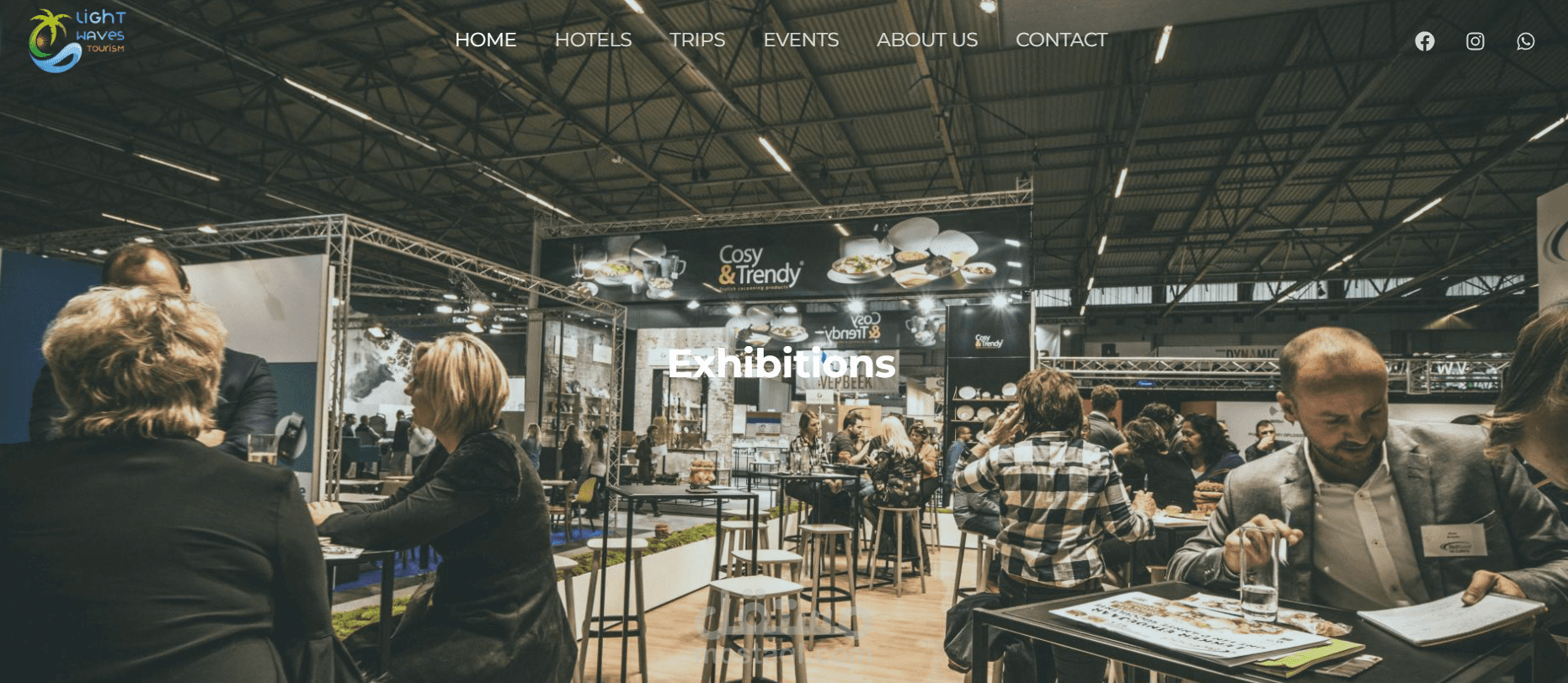 تصميم موقع ورد بريس لحجز الفنادق والطيران وتنظيم المؤتمرات