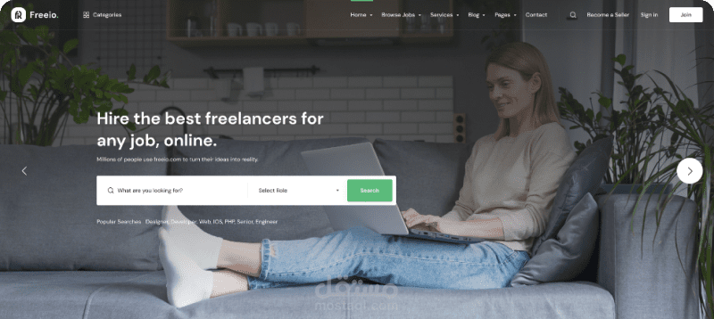 Freelance marketplace  by WordPress