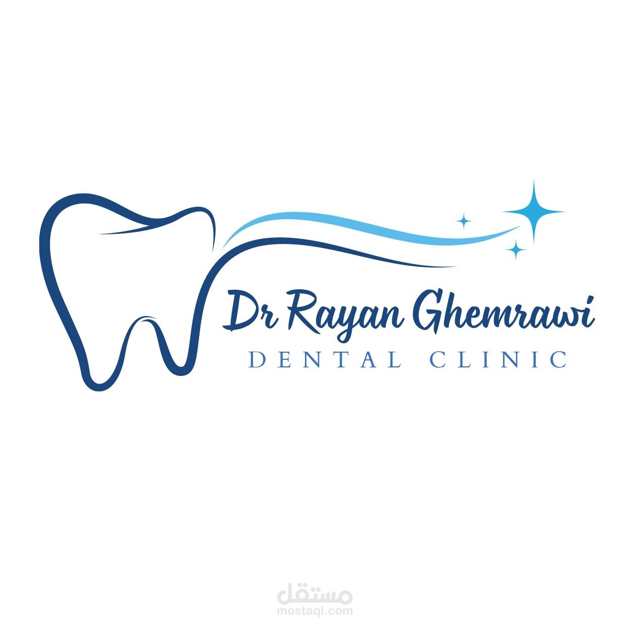 لوغو ولافتة لعيادة اسنان