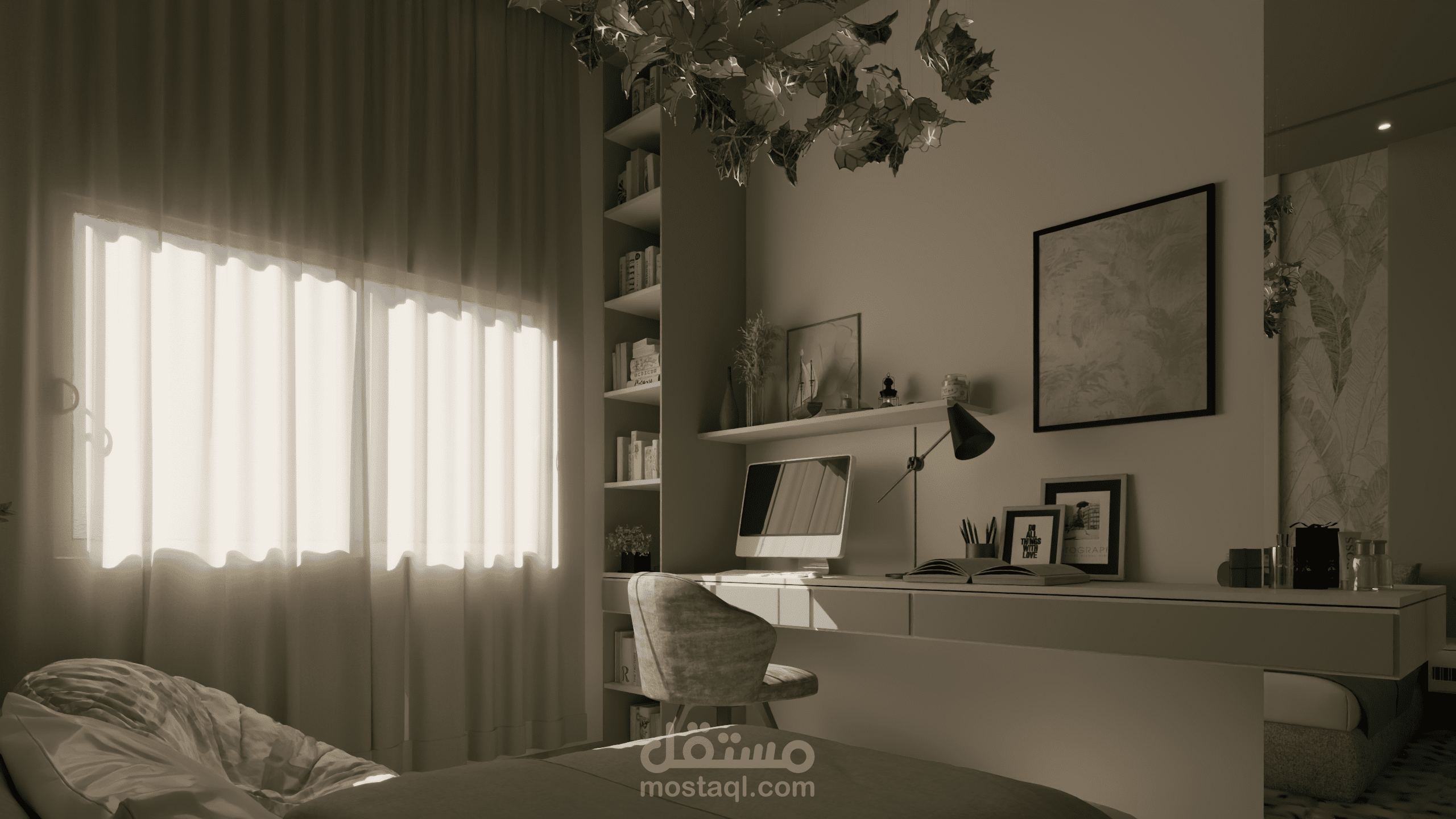 Bedroom for a young man