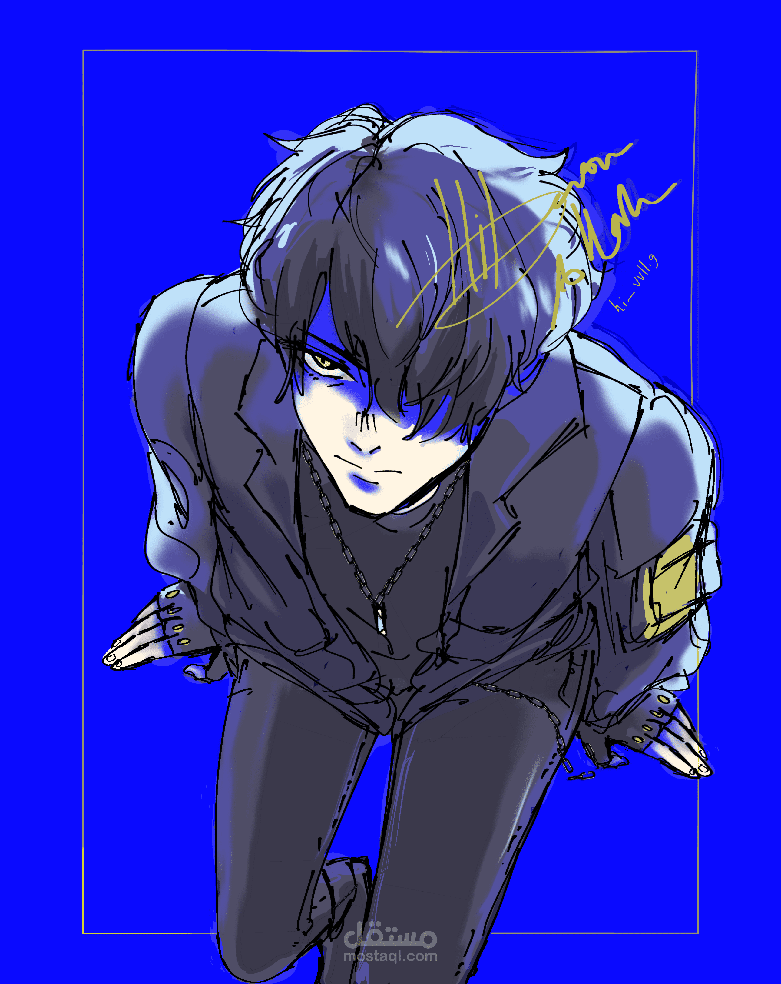 رسم رقمي انمي
