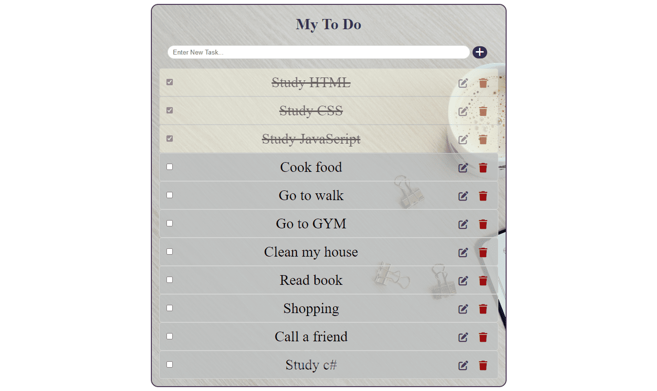 موقع لعمل قائمة مهام (Todo list)