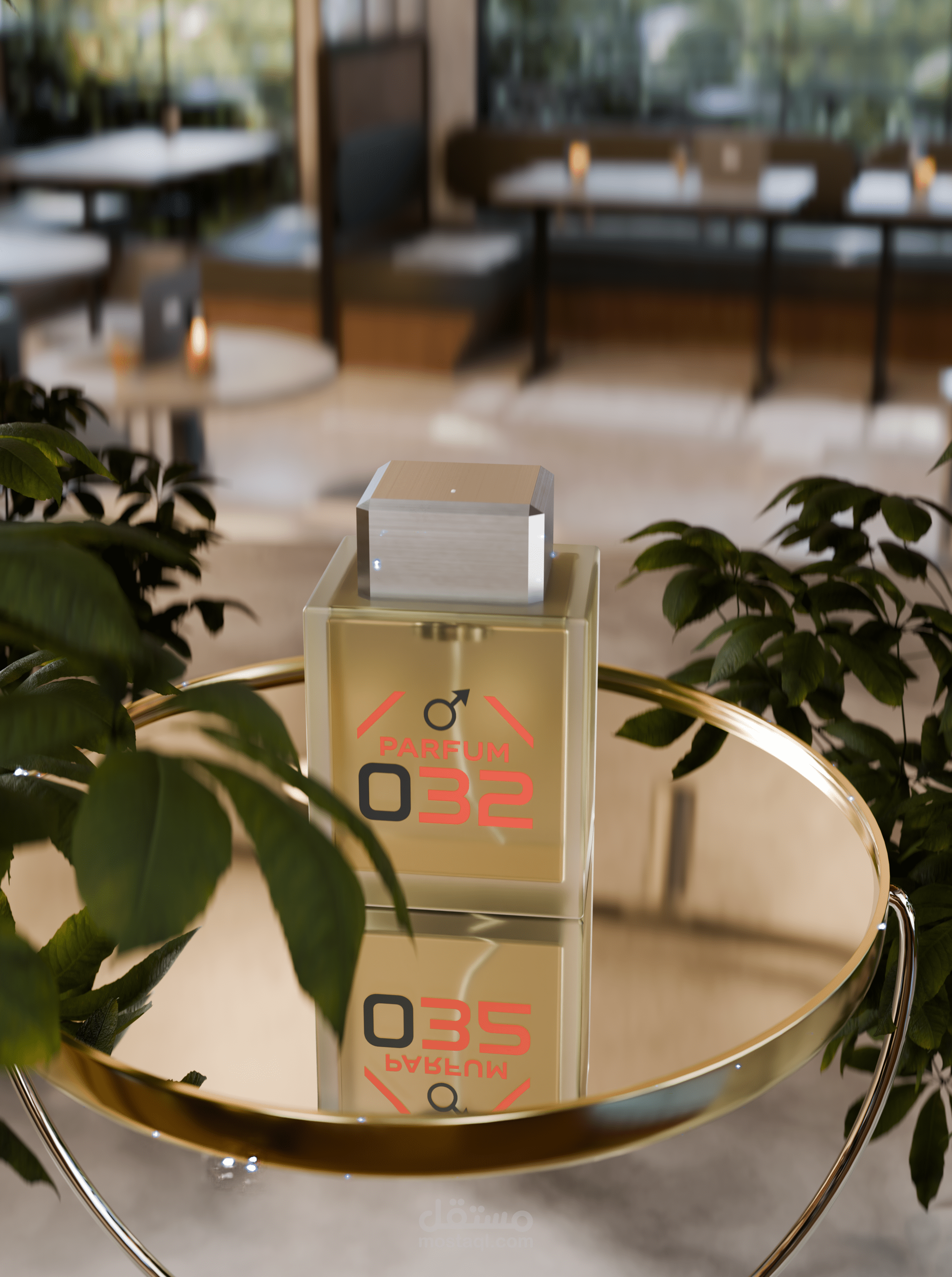 تصميم 3d لعطر 032