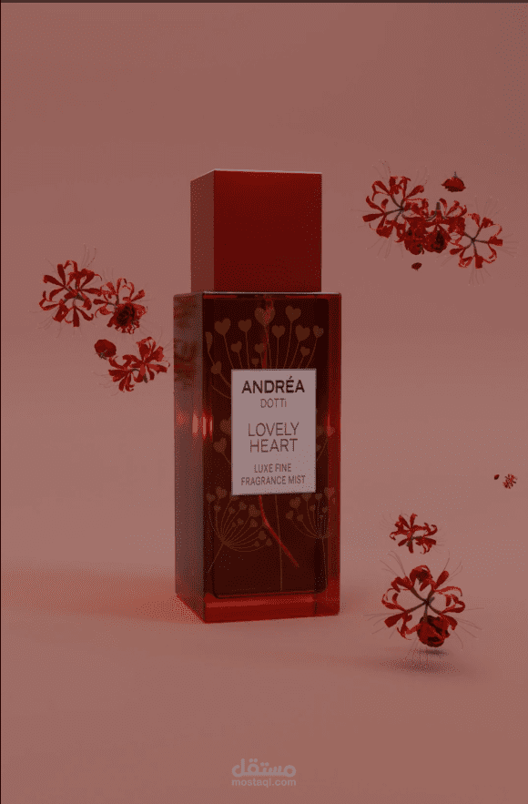 فيديو اعلان انيميشن لعطر andrea dotti