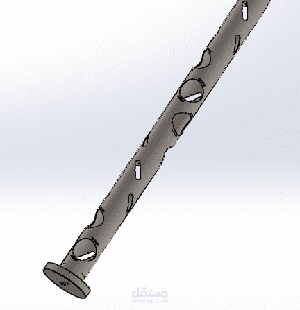 تصميم انبوب تفجيري لاغراض استكشاف البترول