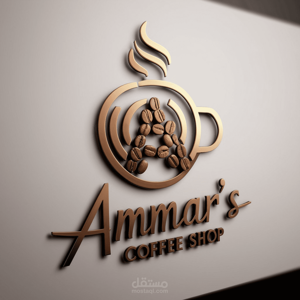 تصميم شعارثلاثي الأبعاد3D جذاب يعكس هوية مؤسستك بصوره انيقه.
