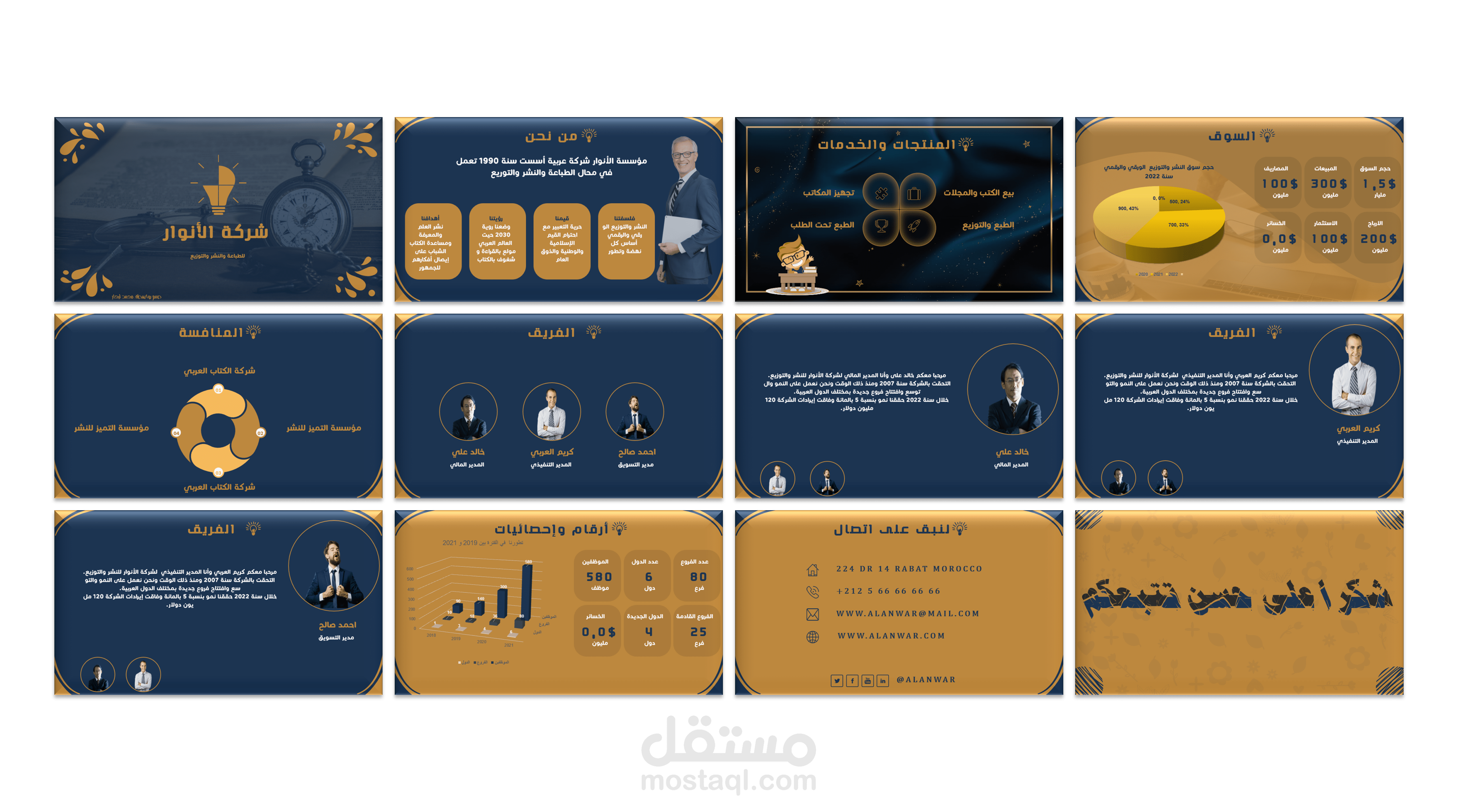 عرض تقديمي باللغة العربية