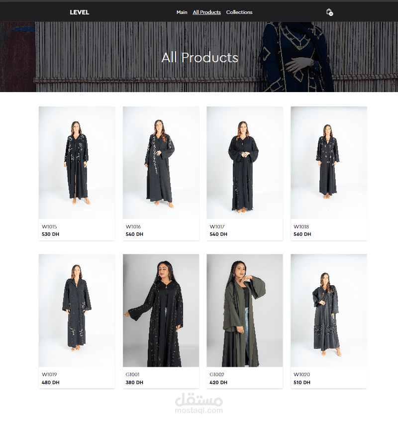 Abaya Store Website