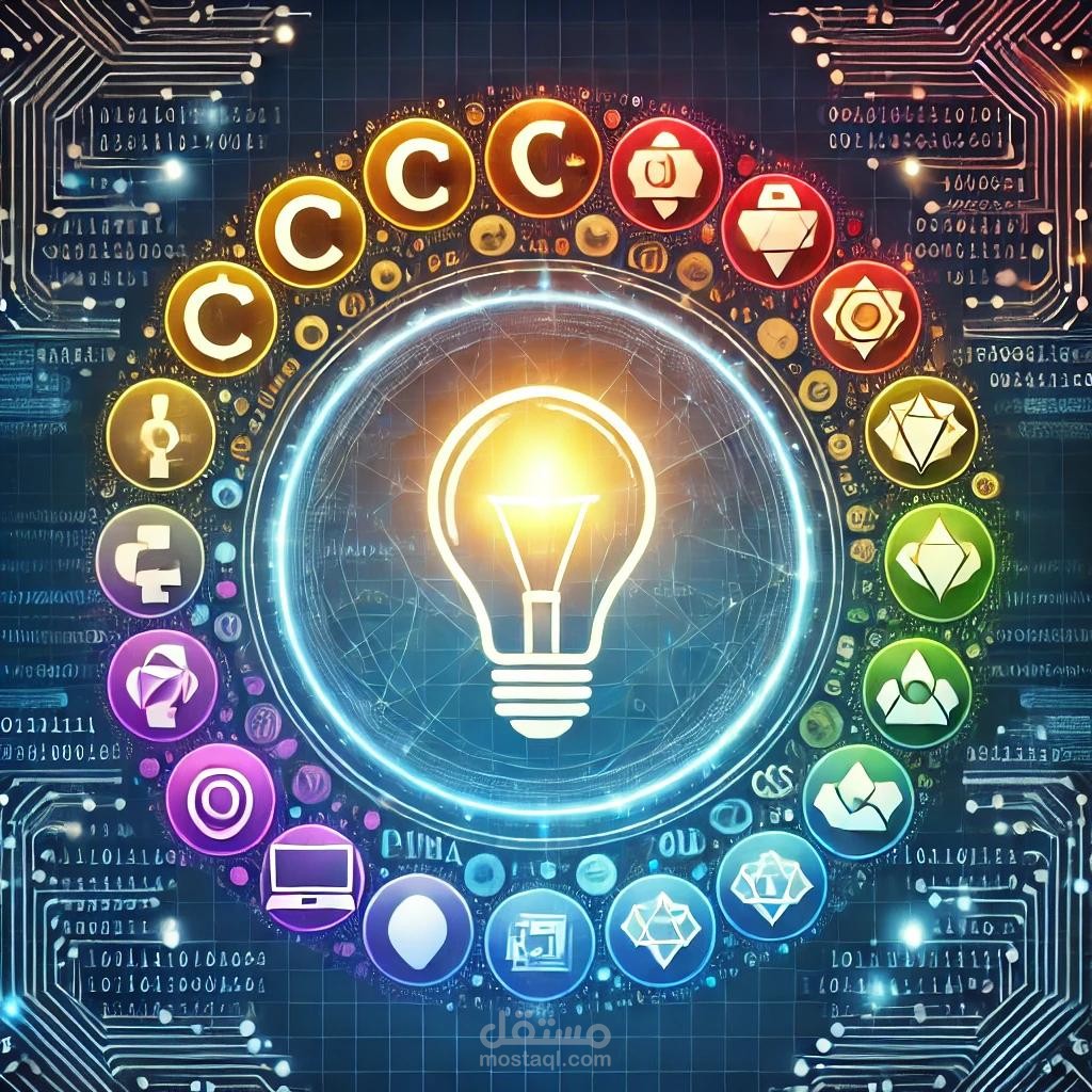 "لغات البرمجة: تعريفات واستخدامات"باستخدام البوربوينت