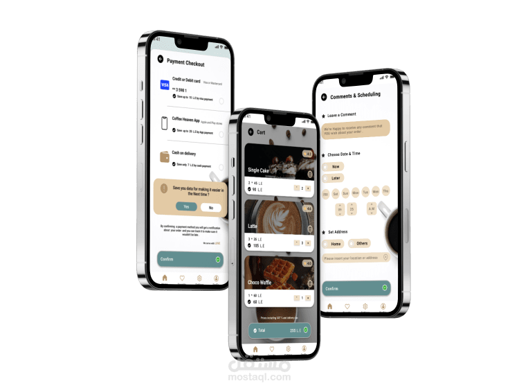تطبيق Coffee Heaven لطلب القهوة