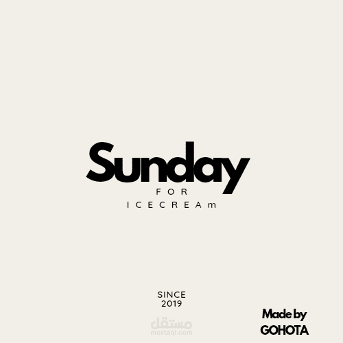 Sunday ice-cream's